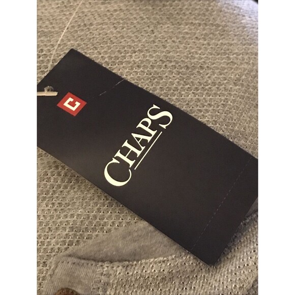 Chaps Lace Up Sweatshirt Women Blue Rugged Blue Size Large Cotton Blend G2 - Picture 6 of 10